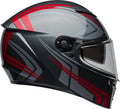 KASK MOTOCYKLOWY BELL LITHIUM ECE6 JETSTREAM GRAY CANDY RED