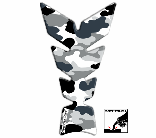 ONEDESIGN Tankpad Moon "Soft touch" camouflage artic