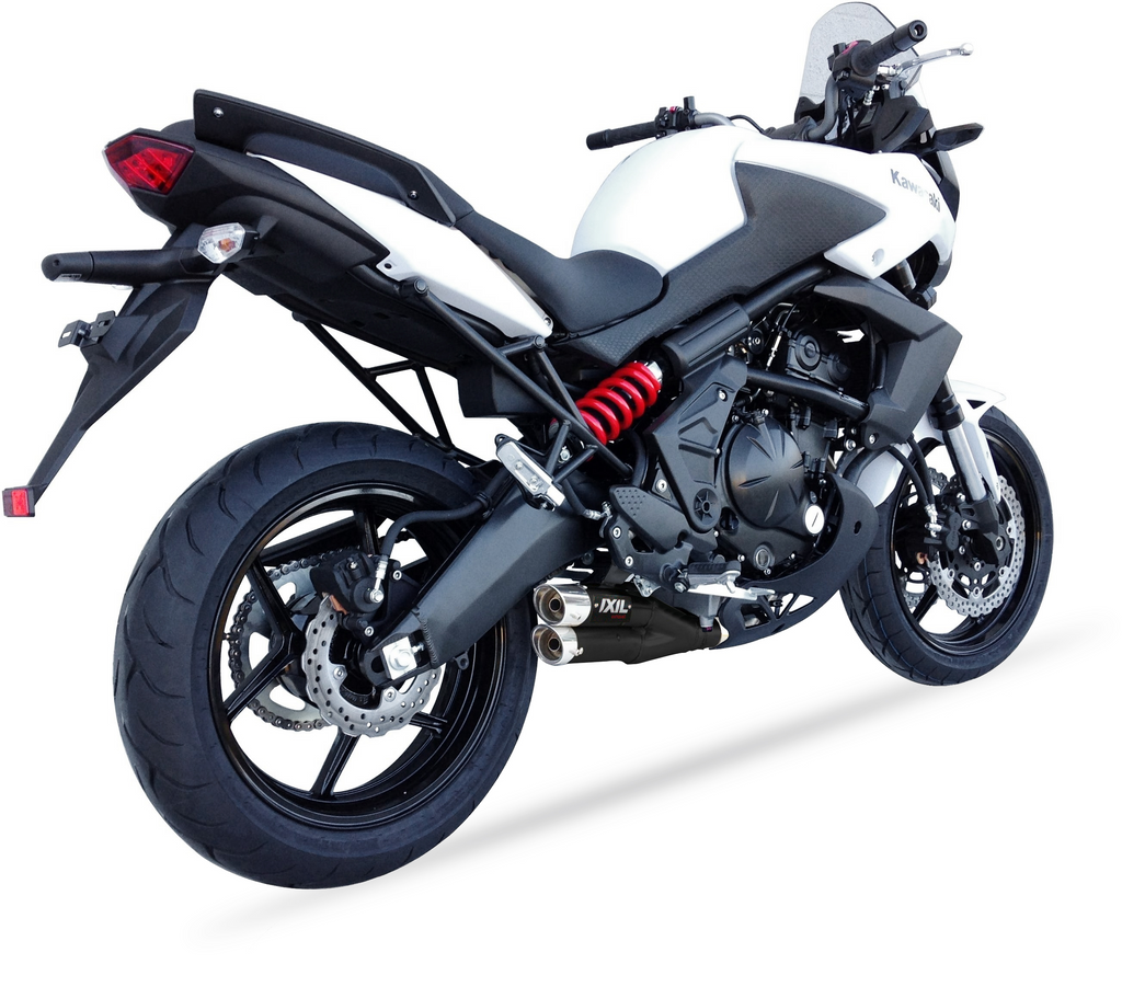 Tłumik IXIL KAWASAKI VERSYS 650 06-14 (LE650A C D E) typ L3XB (waga: 3000g, długość: 370 mm., materiał: Inox AISI304, kolor: Ano
