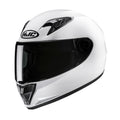 KASK MOTOCYKLOWY JUNIOR HJC Y10 SOLID PEARL WHITE
