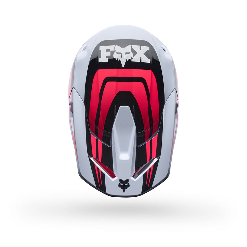 KASK MOTOCYKLOWY JUNIOR FOX V1 DRAFT WHITE