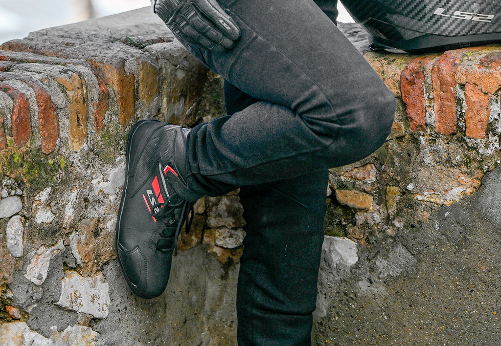 BUTY LS2 GARRA MAN BLACK RED