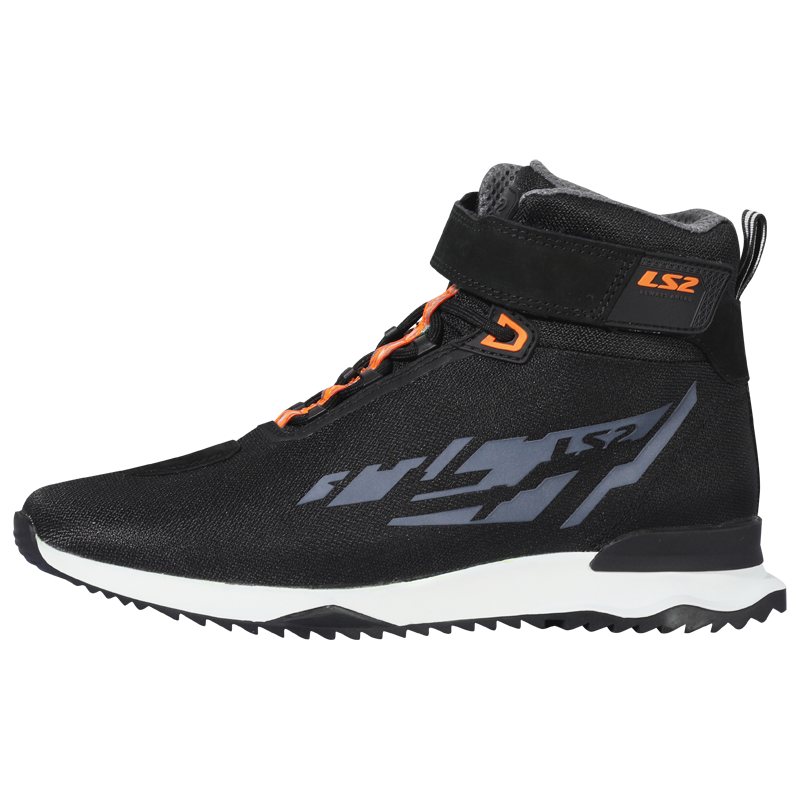 BUTY LS2 ACRUX MAN BLACK H-V ORANGE
