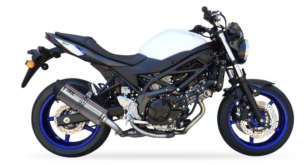 Tłumik IXIL SUZUKI SV 650 X 16-22 (WCX1) typ SOVE (waga: 3000g, długość: 423 mm., materiał: Inox AISI304, kolor: Black painted)