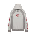 BLUZA Z KAPTUREM FOX VALIANT FLEECE PO LIGHT GREY