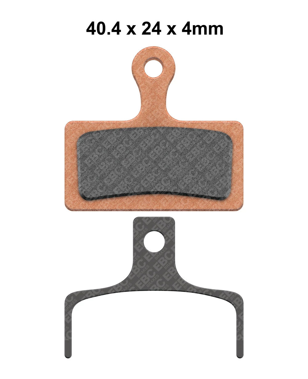 CFA614 - Klocki hamulcowe rowerowe (organiczne) EBC Brakes