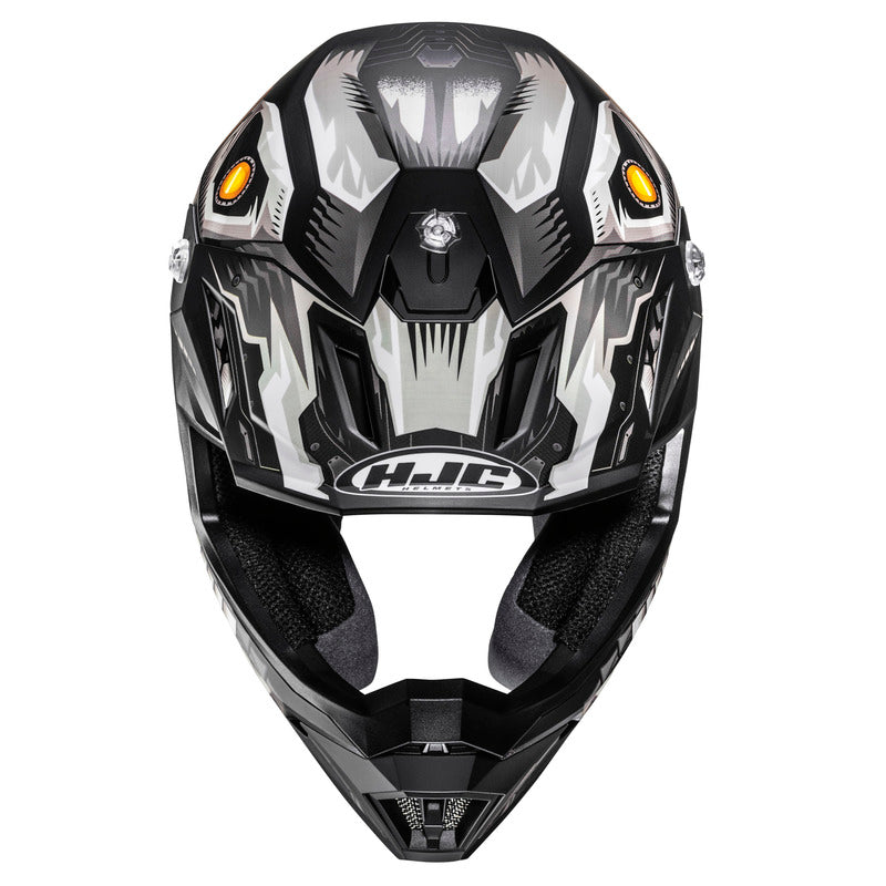 KASK MOTOCYKLOWY HJC C50 MECHA BEAST BLACK GREY