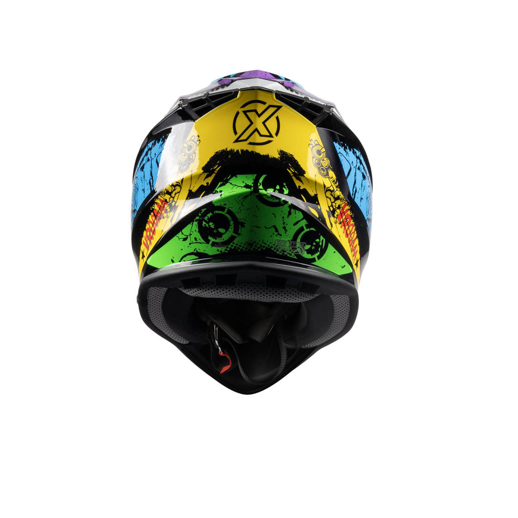 ROXAR HELMETS Kask motocyklowy ROXAR MX1 CRAZY enduro offroad