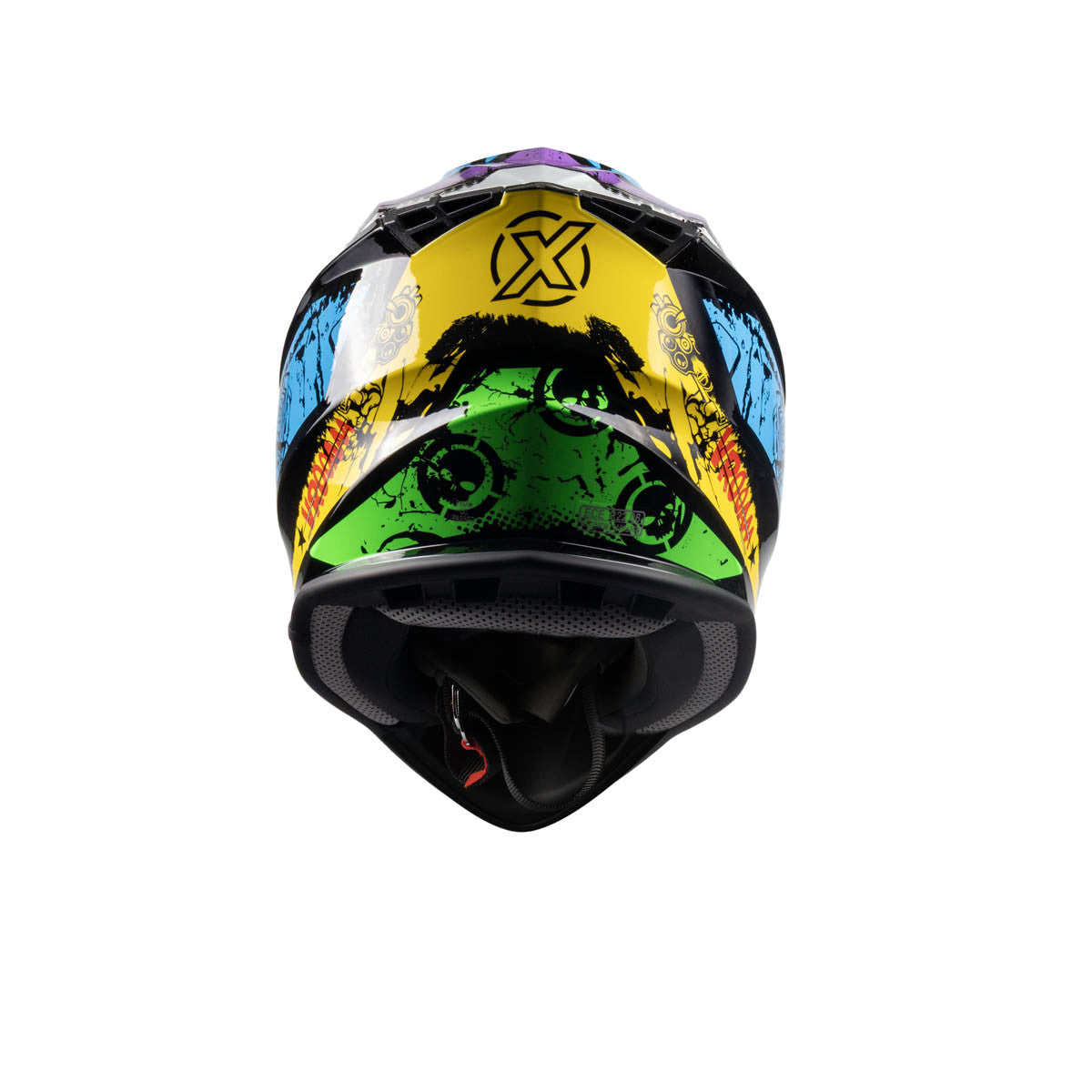 ROXAR HELMETS Kask motocyklowy ROXAR MX1 CRAZY enduro offroad
