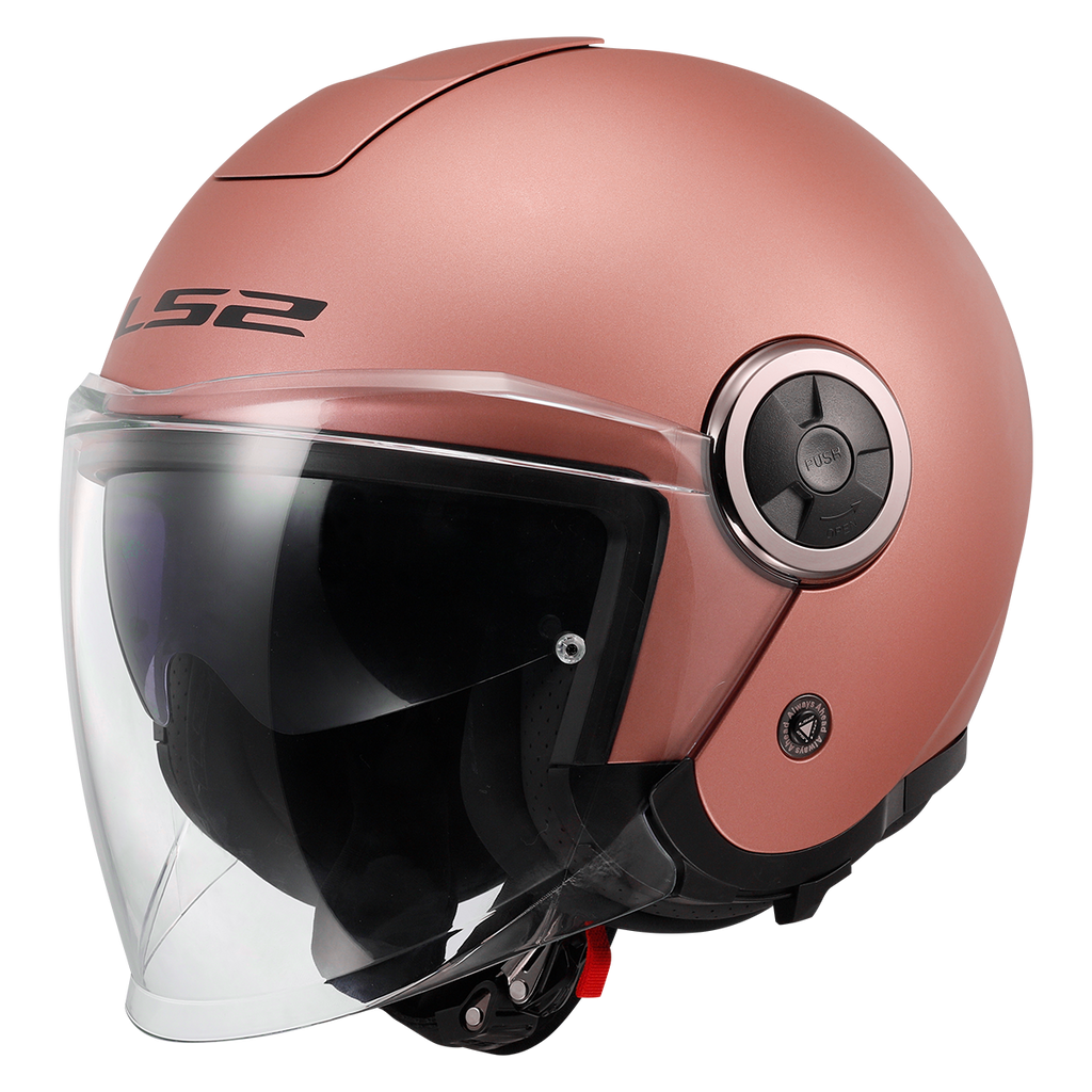 KASK LS2 OF620 CLASSY GOLD PINK-06