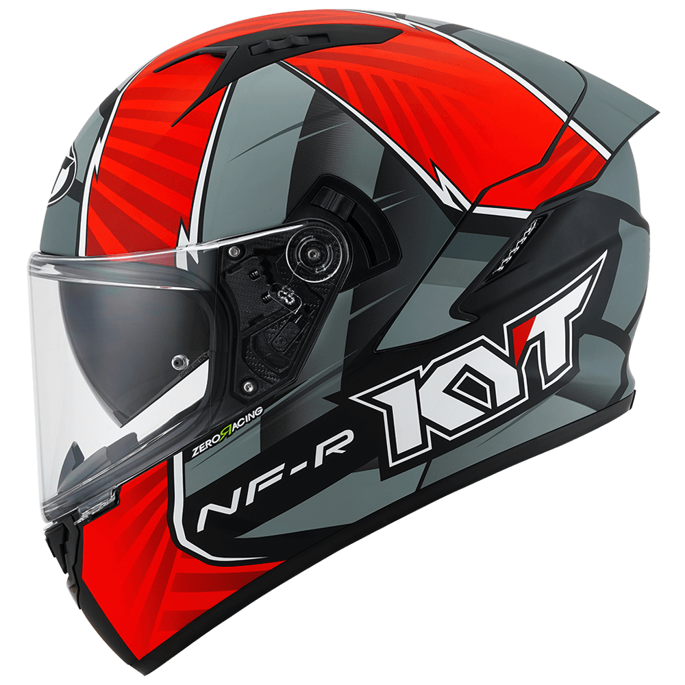Kask Motocyklowy KYT NF-R XAVI FORES Replica czerwony 2021
