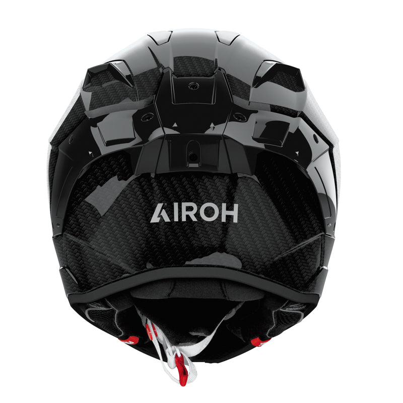 KASK MOTOCYKLOWY AIROH GP800 CARBON GLOSS