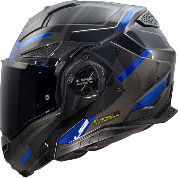 KASK LS2 FF901 ADVANT X SPECTRUM BL-TIT-BL-06