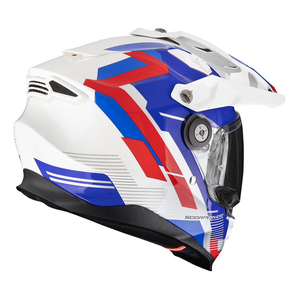 SCORPION KASK ADF-9000 AIR PATROL WHITE-BLU-RED