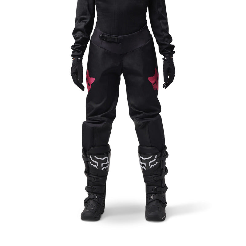SPODNIE MOTOCYKLOWE DAMSKIE FOX BLACKOUT BLACK