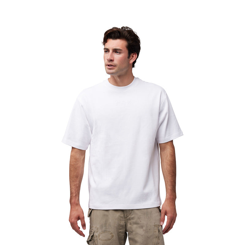 T-SHIRT FOX WORDMARK OVERSIZED OPTIC WHITE