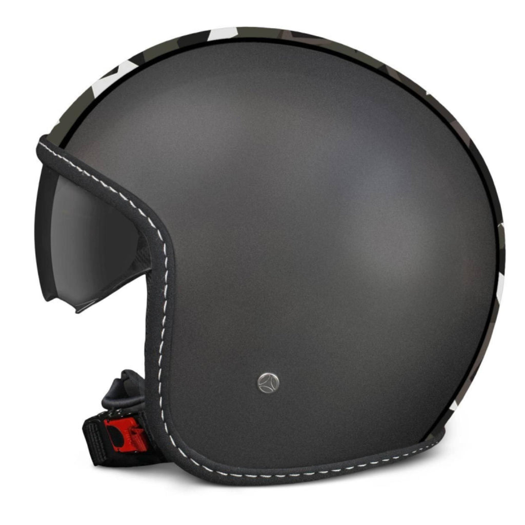 Kask motocyklowy JET MOMO BLADE Tytanowy Frost / Camouflage