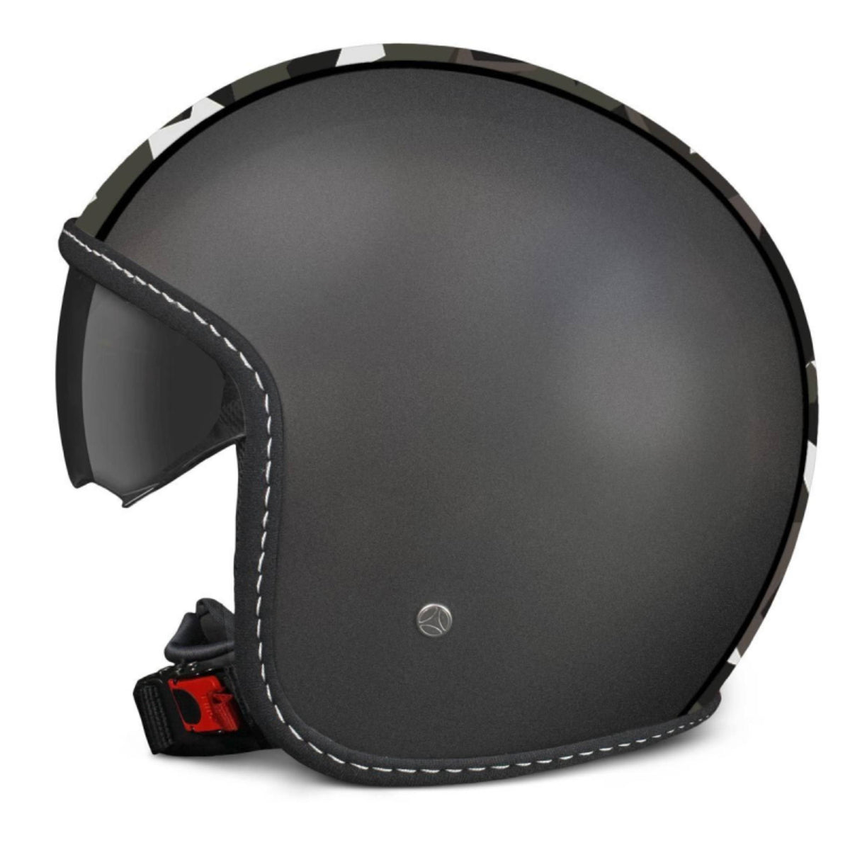 Kask motocyklowy JET MOMO BLADE Tytanowy Frost / Camouflage