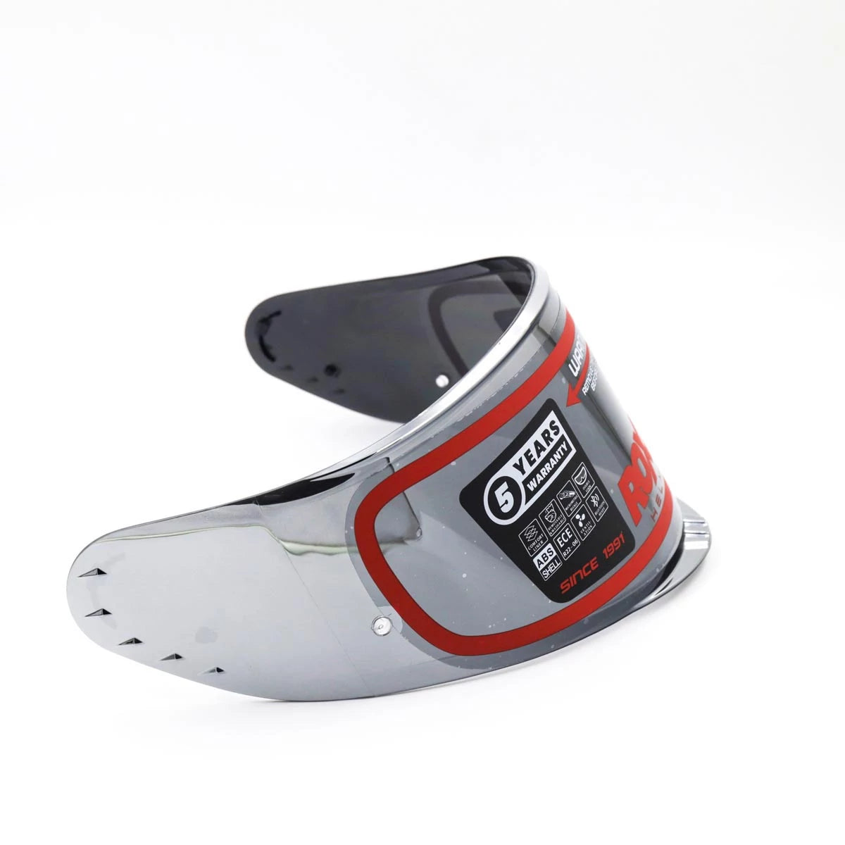 ROXAR HELMETS ROXAR Wizjer Bayamo EVO AS/PR Lustrzany Chrom