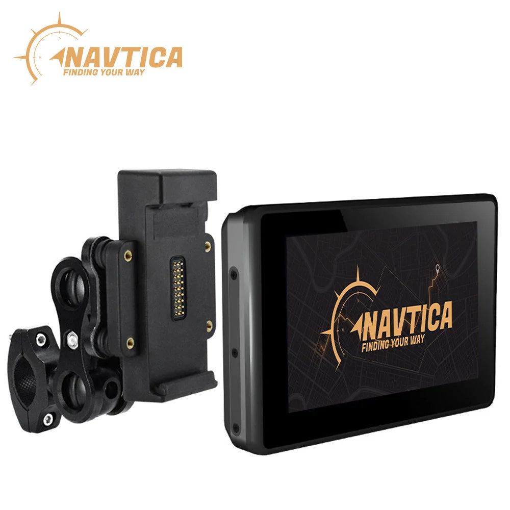 Ekran nawigacyjny NAVTICA APEX ANDROID 14 z GOOGLE PLAY 5' Android Auto / Apple CarPlay do motocykla BMW + UNIWERSALNY