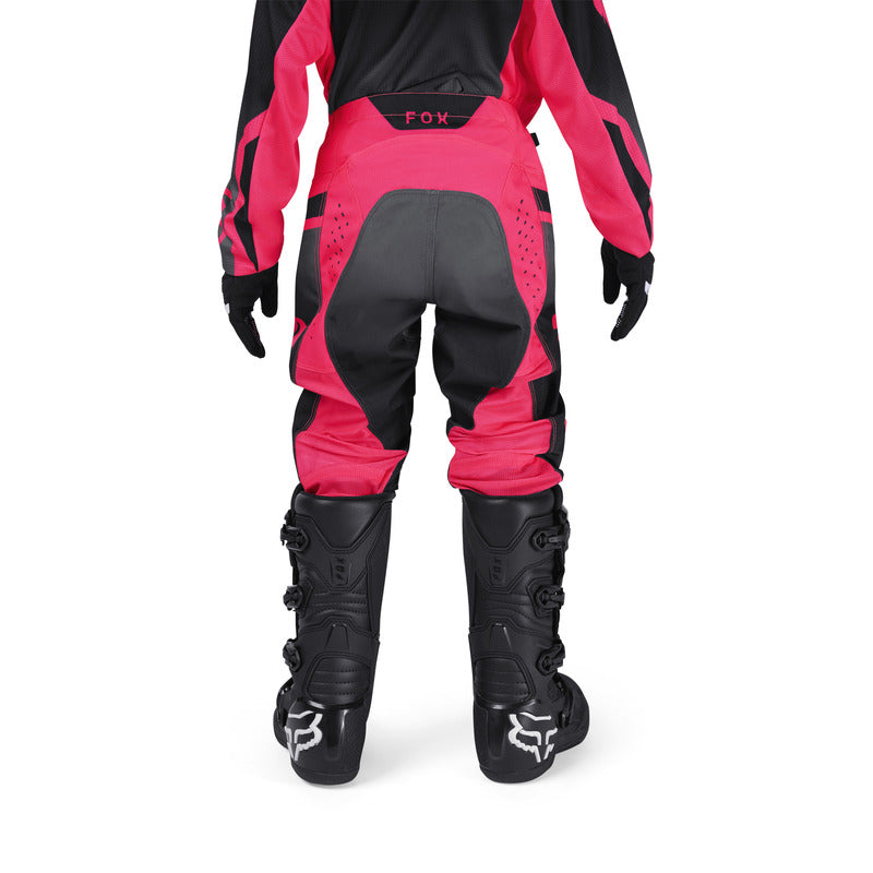 SPODNIE MOTOCYKLOWE JUNIOR FOX GIRLS 180 SHIELD BLACK PINK K24