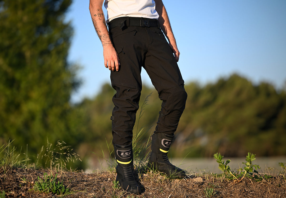 SPODNIE LS2 DOUGLAS MAN PANT BLACK