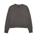 BLUZA DAMSKA FOX WORDMARK OVERSIZED FLEECE CREW PEWTER