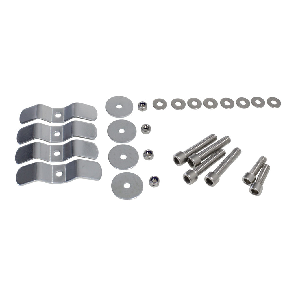 KUFER CENTRALNY ALUMINIOWY COOCASE 55L KEYLESS Z WYSUWANYM OPARCIEM SREBRNY – zdjęcie 12