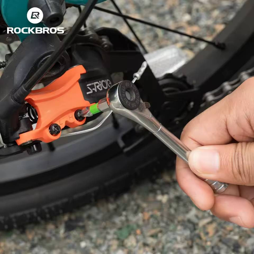 Narzędzie wielofunkcyjne rowerowe Klucz z grzechotką stalowy S2 -TG-8602 (430042001) ROCKBROS