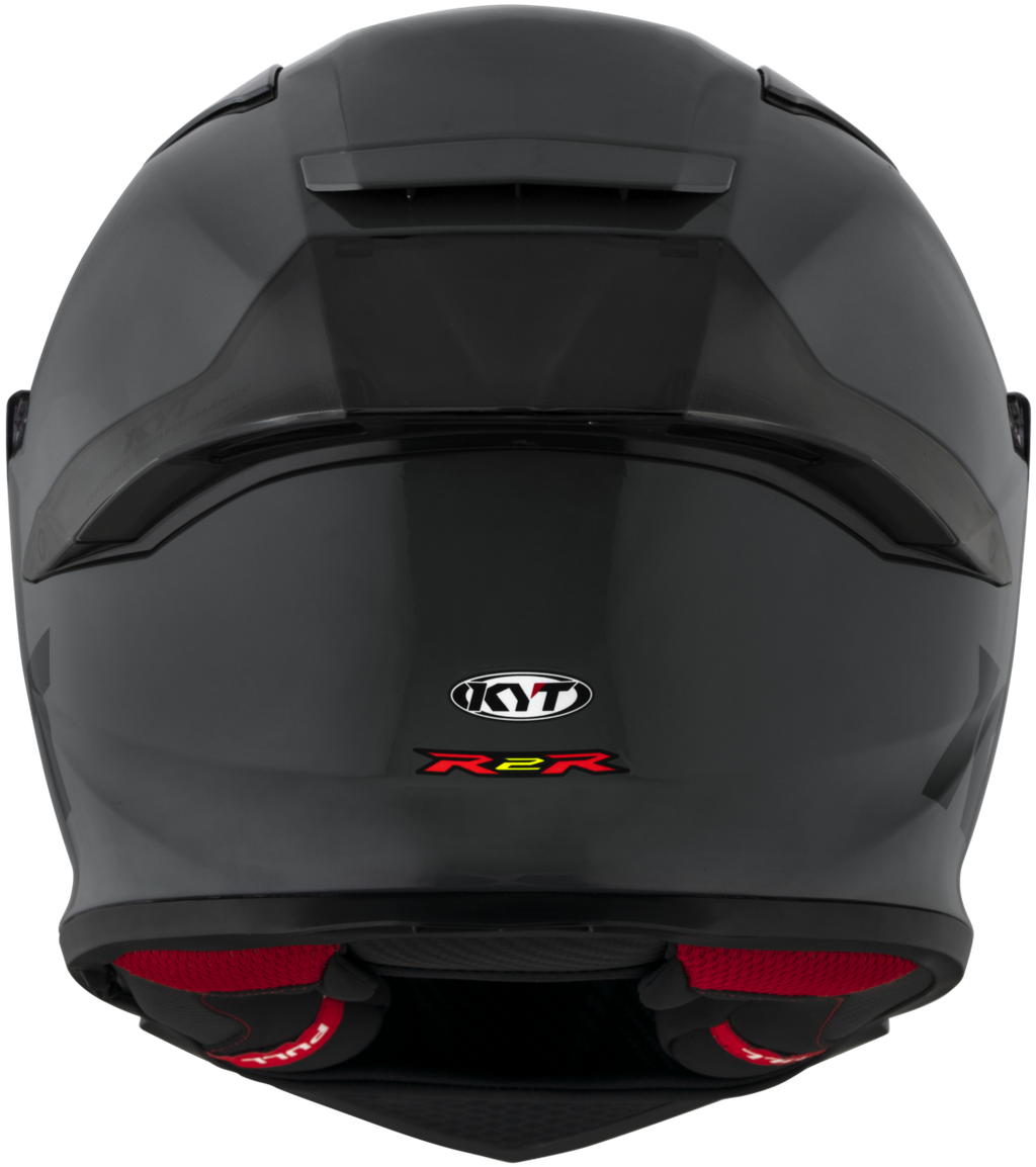 Kask Motocyklowy KYT R2R połysk szary ECE/ONU 22-06