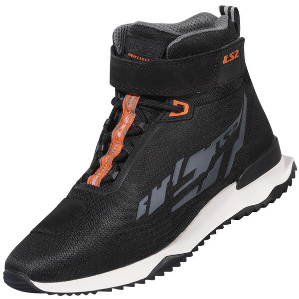 BUTY LS2 ACRUX MAN BLACK H-V ORANGE