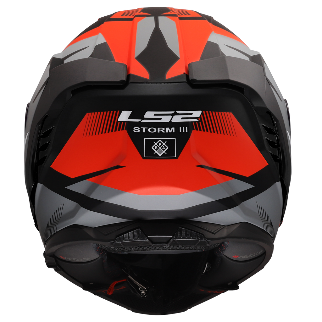 KASK LS2 FF818 STORM III KOMAI BLACK RED
