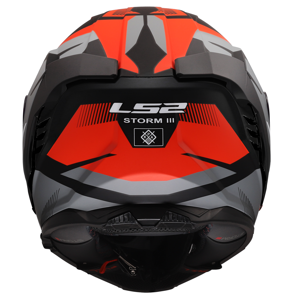 KASK LS2 FF818 STORM III KOMAI BLACK RED