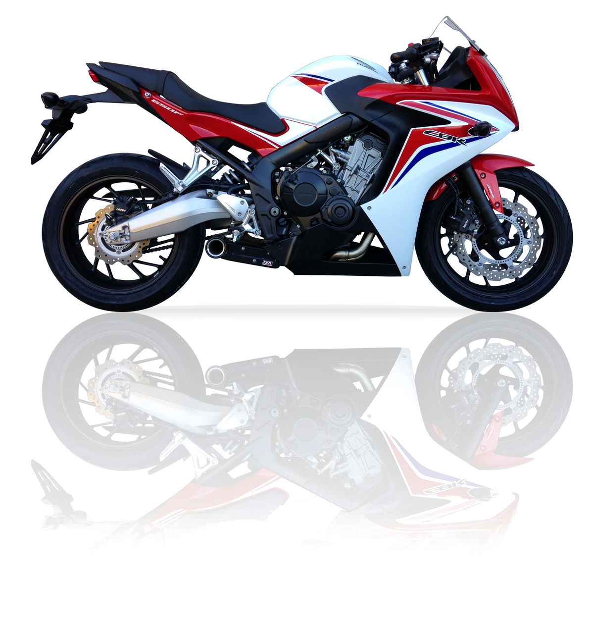 Tłumik IXIL HONDA CBR 650 R 19-20 (RH01 RH07) typ SX1 (waga: 3900g, długość: 347 mm., materiał: Inox AISI304, kolor: Bright resi