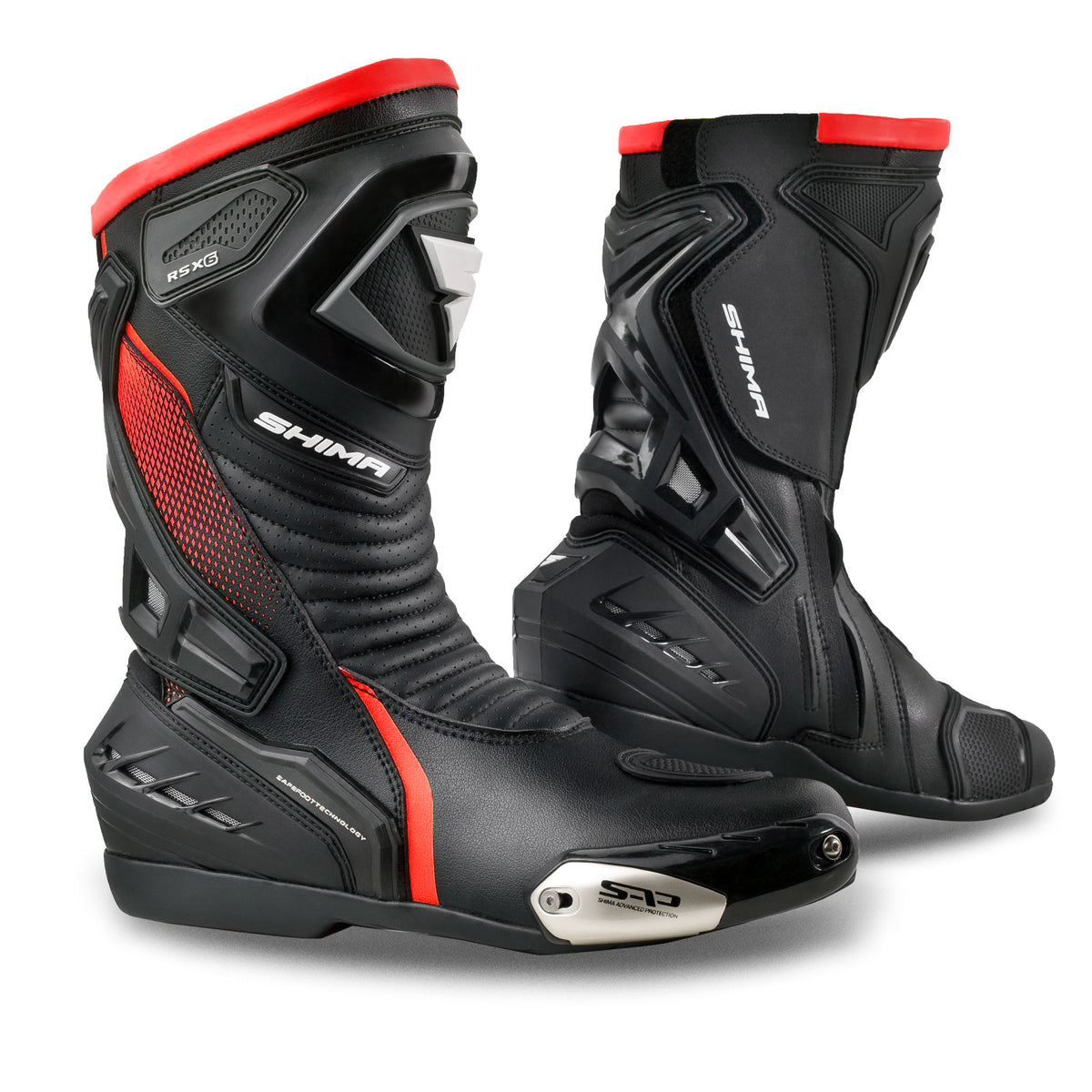 SHIMA RSX-6 MEN RED FLUO