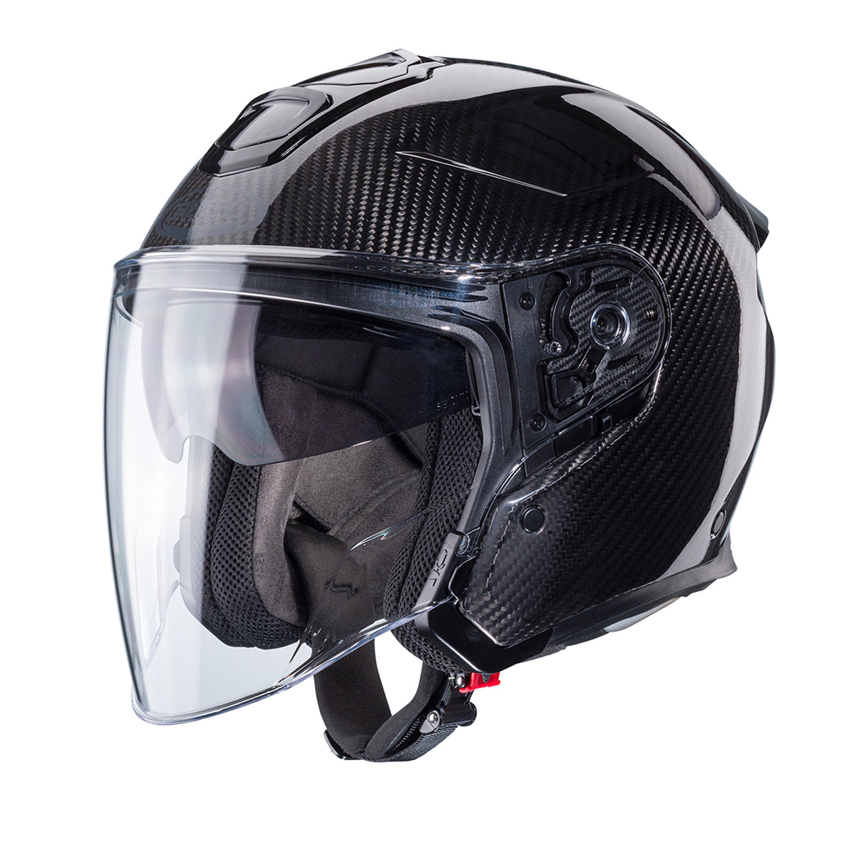 CABERG KASK OTWARTY JET OTWARTY FLYON II CARBON KOLOR KARBON – zdjęcie 2