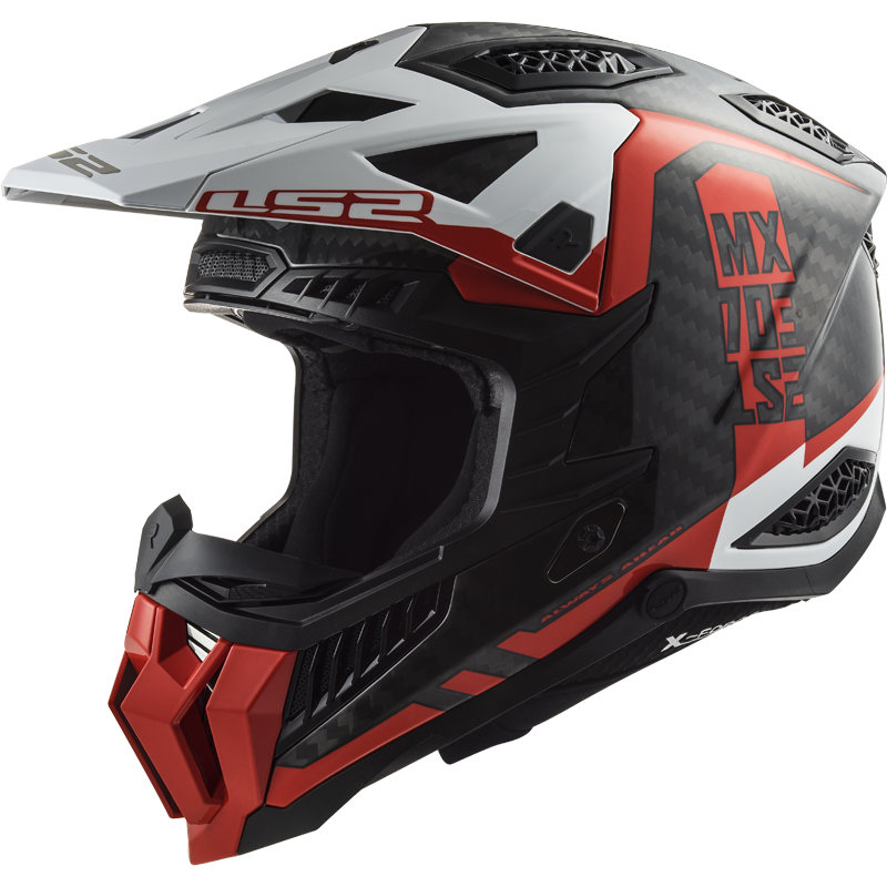 KASK LS2 MX703 C X-FORCE VICTORY RED WHITE-06