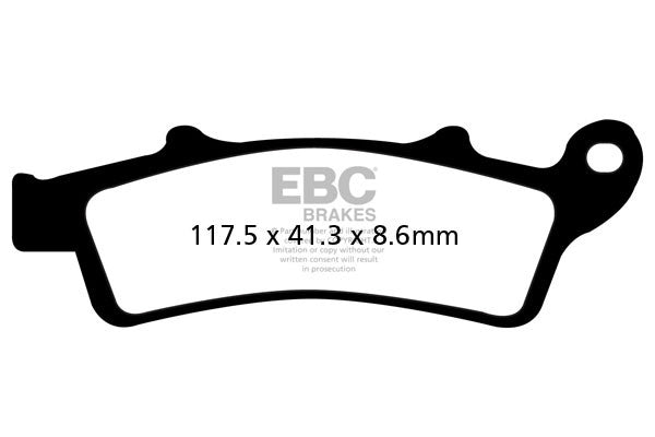 EBC Brakes Klocki hamulcowe EBC SFA324HH skuterowe (kpl. na 1 tarcze)
