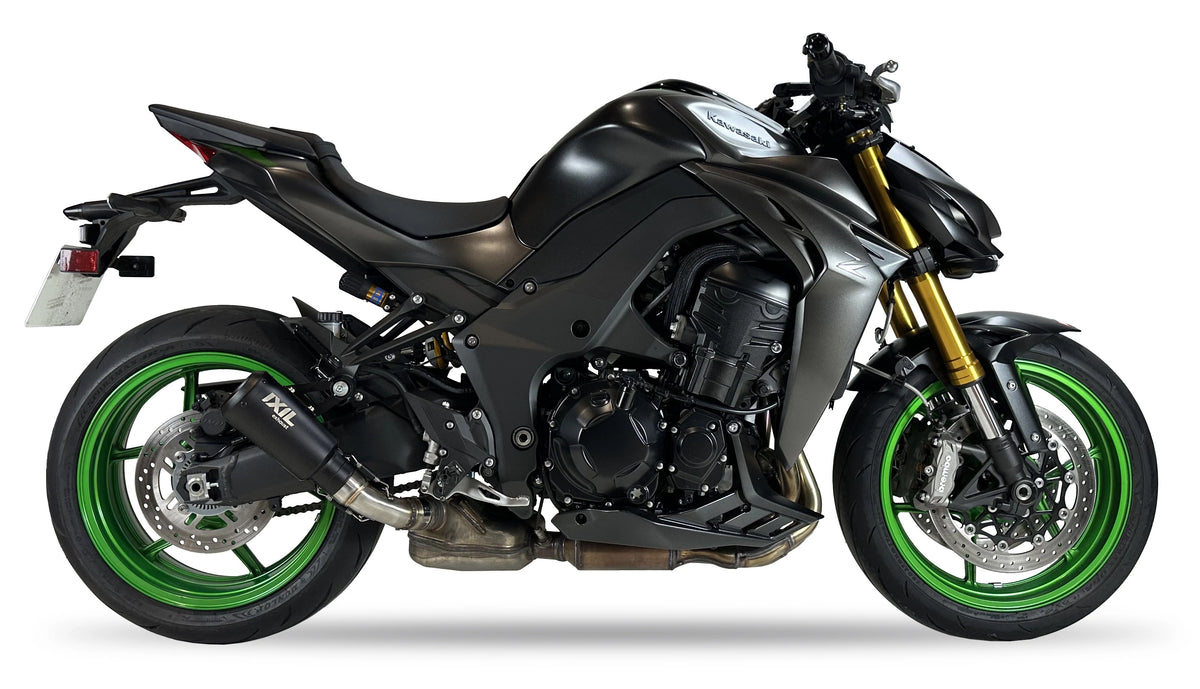 IXIL Tłumik KAWASAKI Z 1100 / SE 2026 (ZRT10G) typ RB SLIP ON - RACE XTREM BLACK (Homologacja)