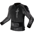 BLUZA LS2 X-ARMOR MAN BLACK SILVER