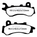 EBC Brakes Klocki hamulcowe EBC SFA723 skuterowe (kpl. na 1 tarcze)