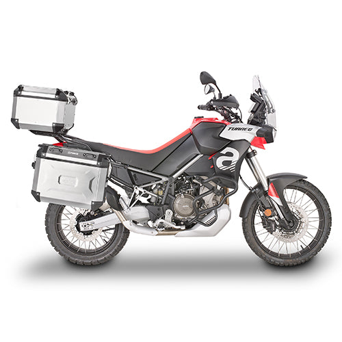 KAPPA STELAŻ KUFRÓW BOCZNYCH MONOKEY APRILIA TUAREG 660 '21 -'25 TUAREG RALLI '25 - RÓWNIEŻ POD KUFRY MONOKEY KMS K'MISSION ALU – zdjęcie 2