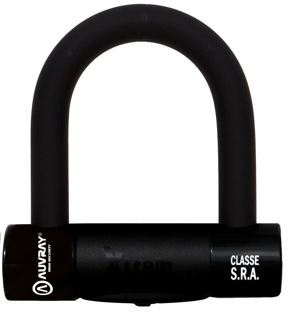AUVRAY zapięcie U-LOCK XTREM MEDIUM BLACK EDITION - bolec 18mm, 155mm x 163mm (klasa S.R.A.)