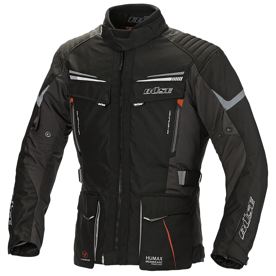 Kurtka motocyklowa BUSE Lago Pro czarna