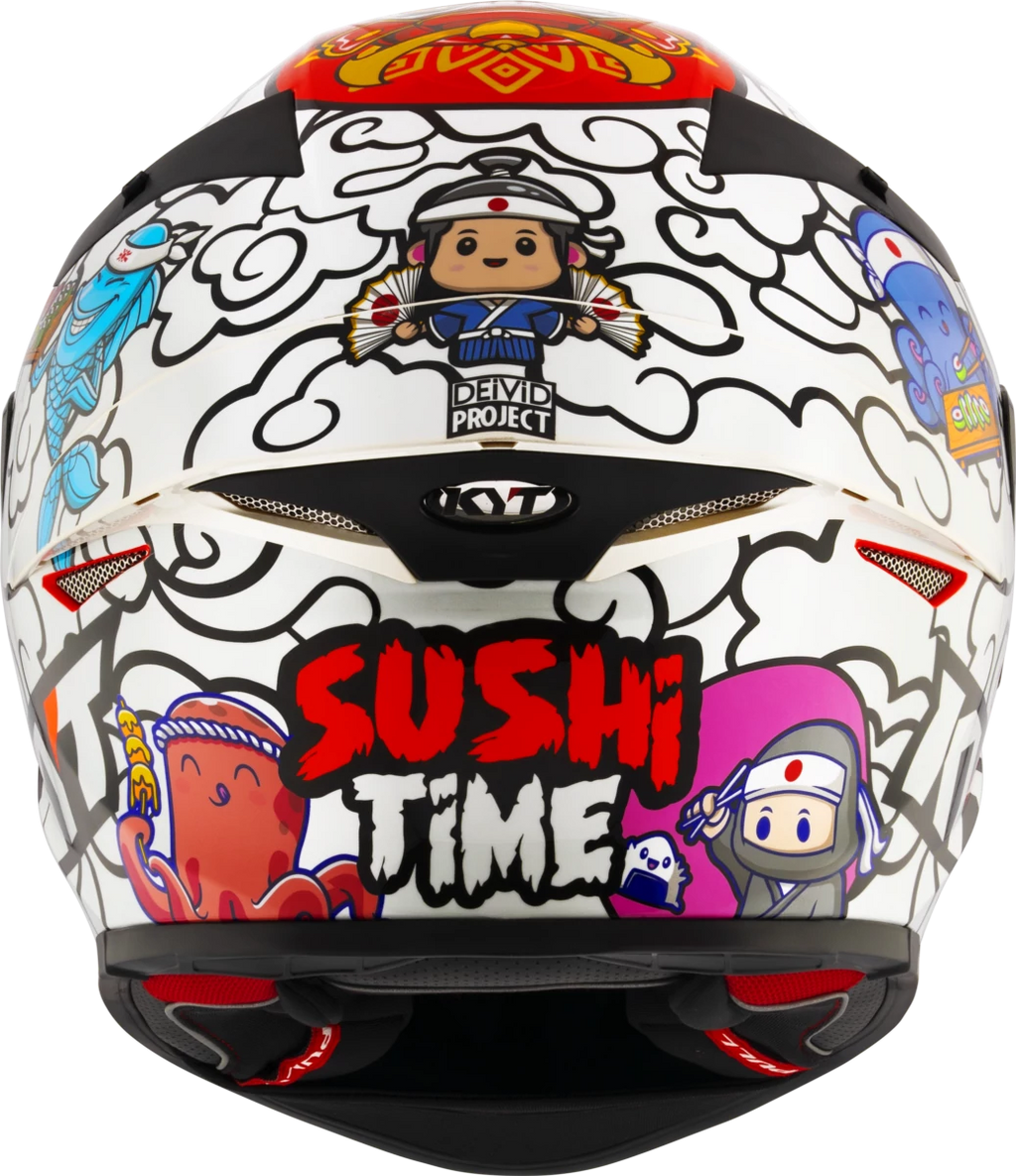 Kask motocyklowy KYT TT-REVO SUSHI TIME