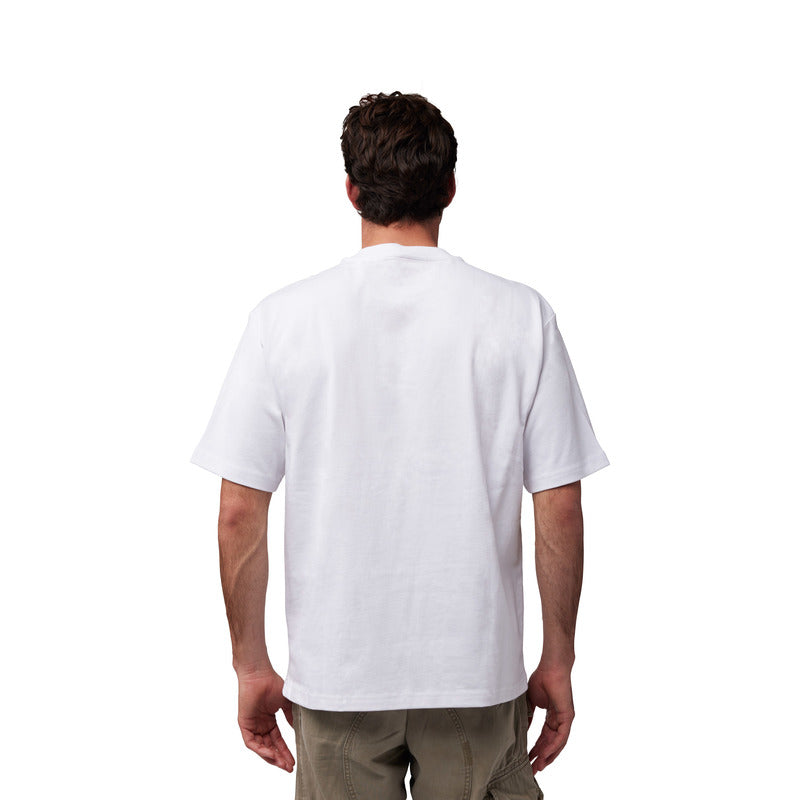 T-SHIRT FOX WORDMARK OVERSIZED OPTIC WHITE
