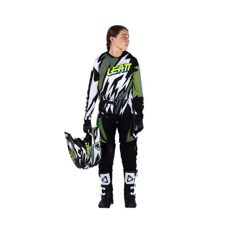STRÓJ OFFROADOWY BLUZA I SPODNIE JUNIOR LEATT RIDE KIT 3.5 STORM TEAL XL