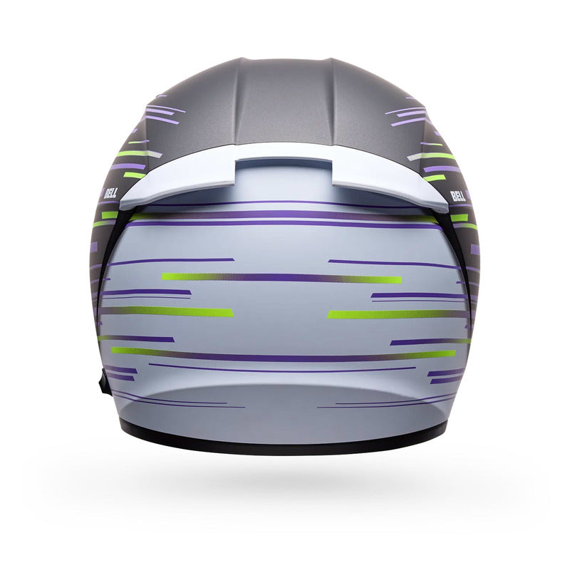 KASK MOTOCYKLOWY BELL LITHIUM VELO MATTE PEARL BLACK YELLOW