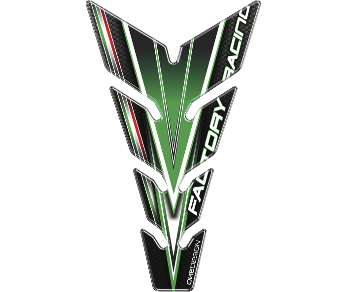 ONEDESIGN Tankpad Factory racing zielony version