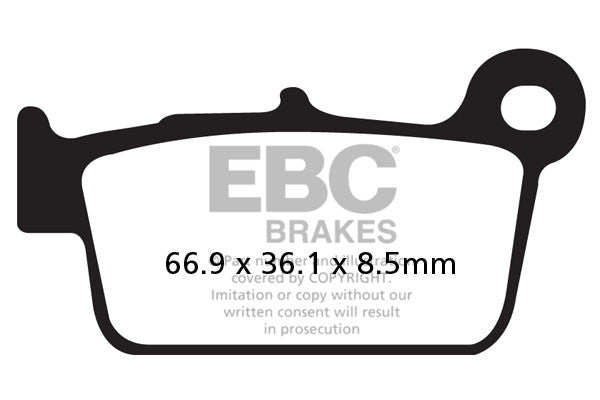 EBC Brakes Klocki hamulcowe EBC FA367/2TT (kpl. na 1 tarcze)